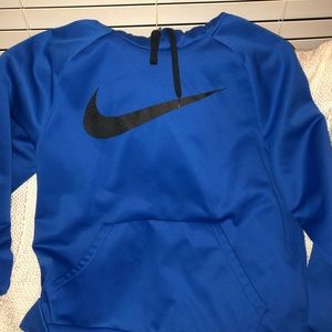 Nike Men’s- Royal Blue Hoodie- NWOT- size XL